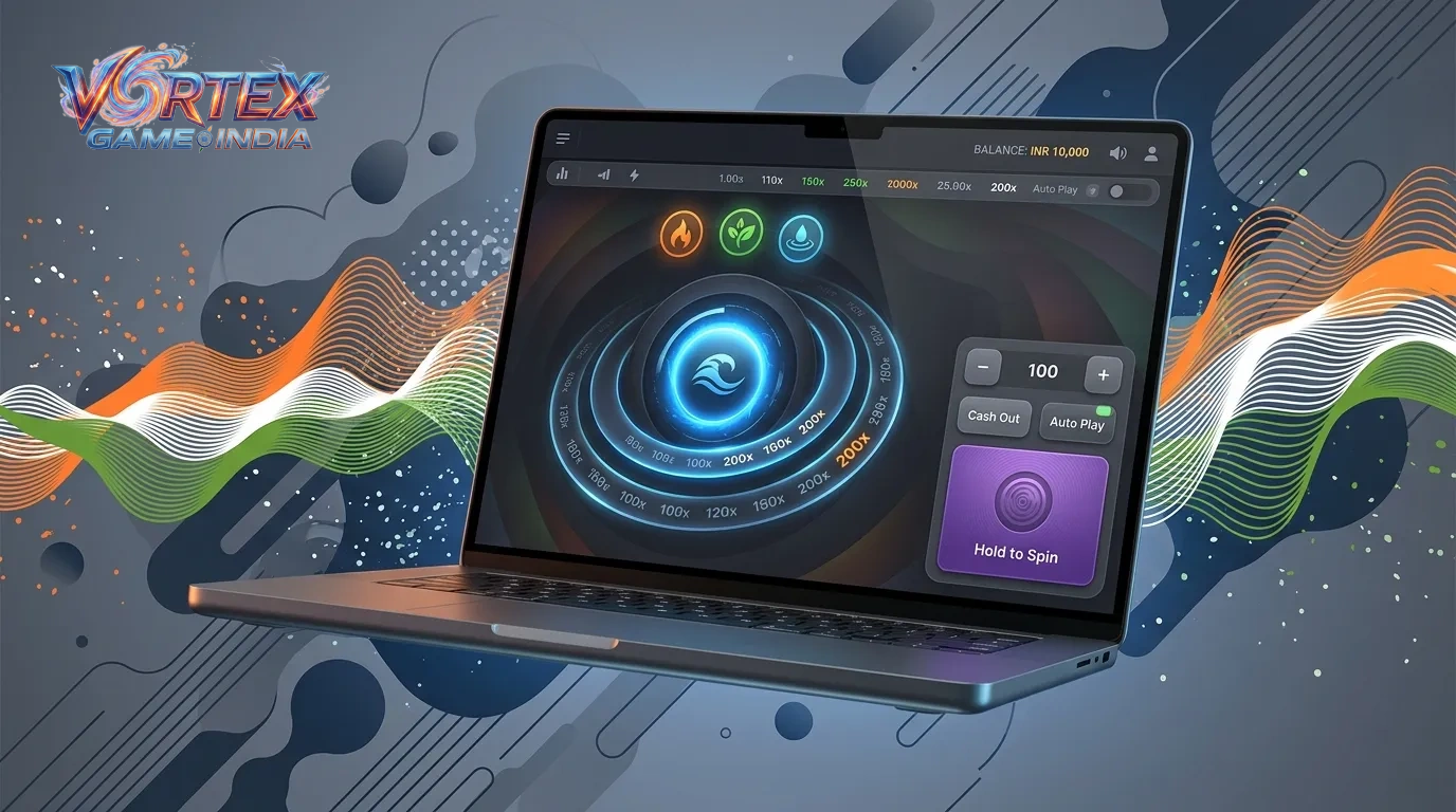 Play the Official Vortex Game India with Fast Online Casino Access